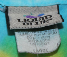 Load image into Gallery viewer, 2002 Rolling Stones Liquid Blue Tie-Dye T-Shirt: L
