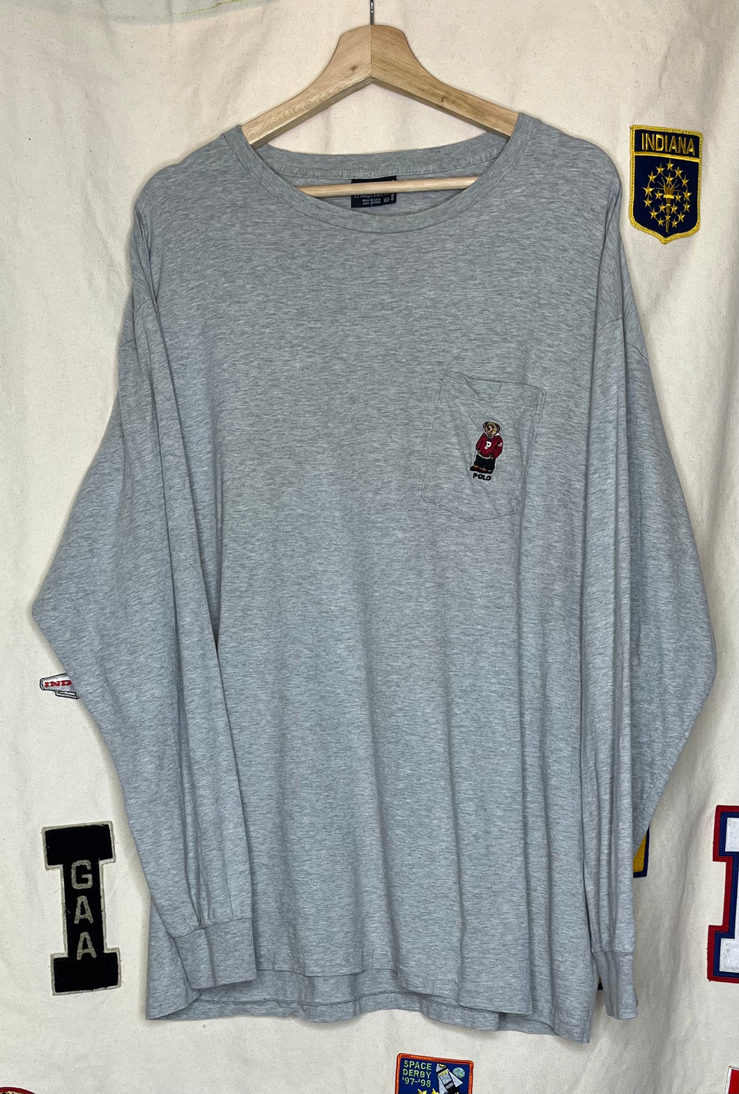 Ralph Lauren Polo Bear Long-Sleeve T-Shirt: XL