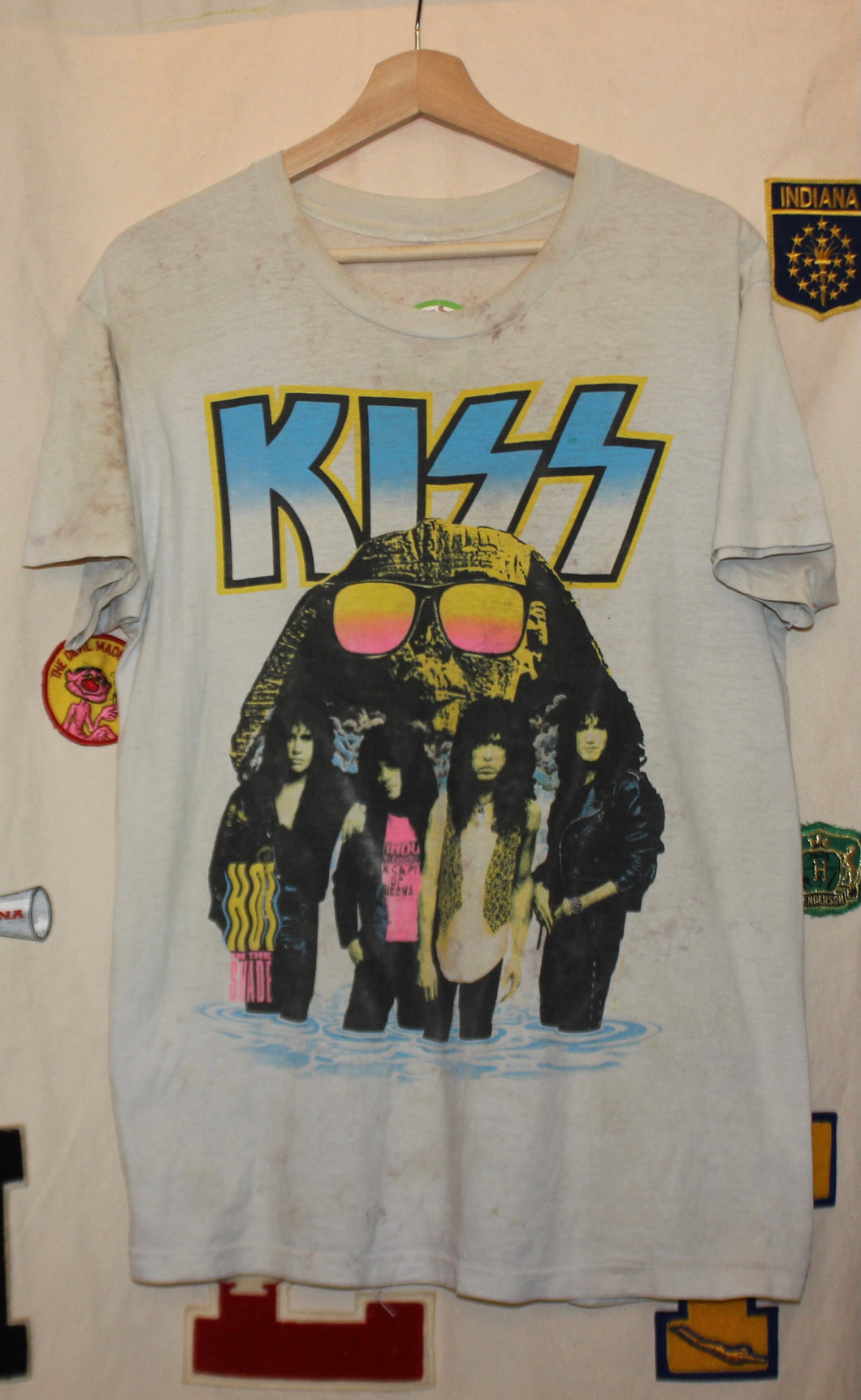 1990 Kiss Hot in the Shade Tour T-Shirt: L