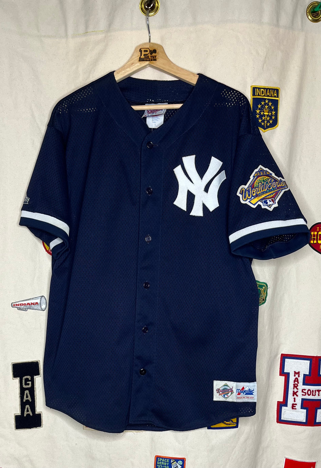 Vintage 1996 World Series New York Yankees Jersey: L