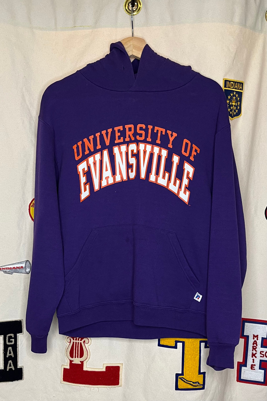 University of Evansville Russell Athletic Hoodie: S