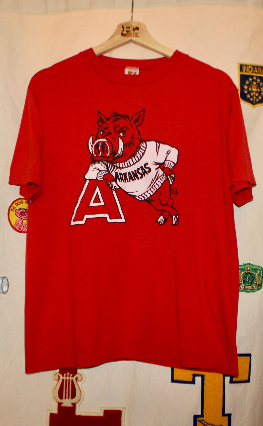 University of Arkansas Logo 7 T-Shirt: M/L