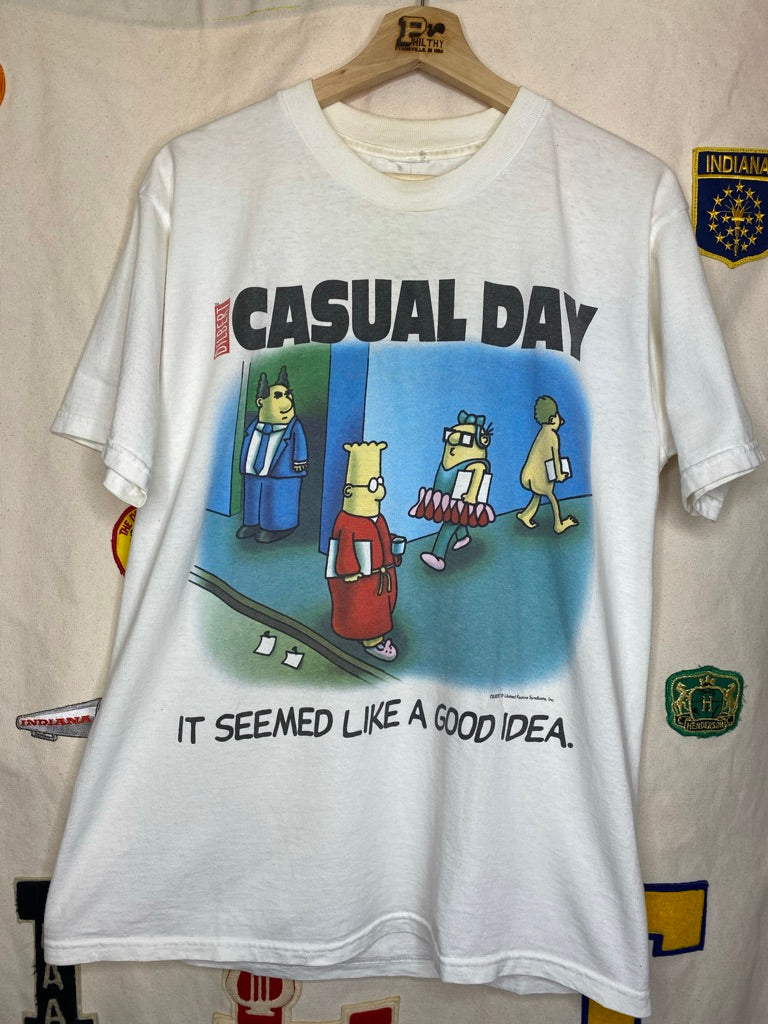 Dilbert Casual Day T-Shirt: L