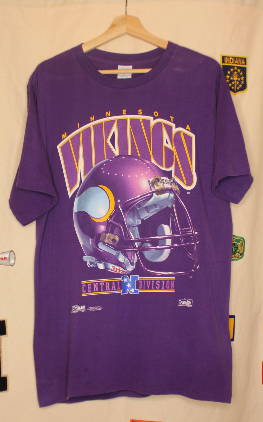 Minnesota Vikings Salem Sportswear T-Shirt: L