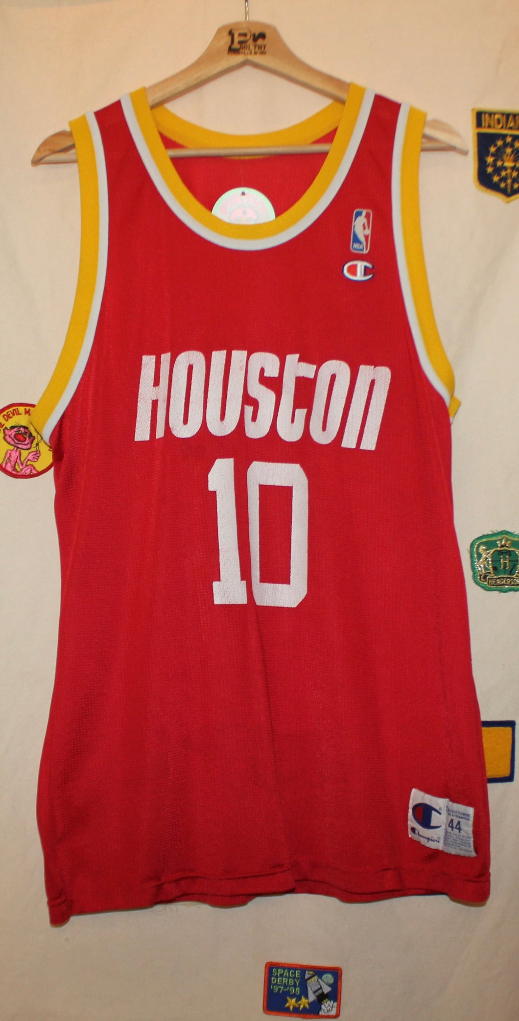 Sam Cassell Houston Rockets Champion Jersey: L