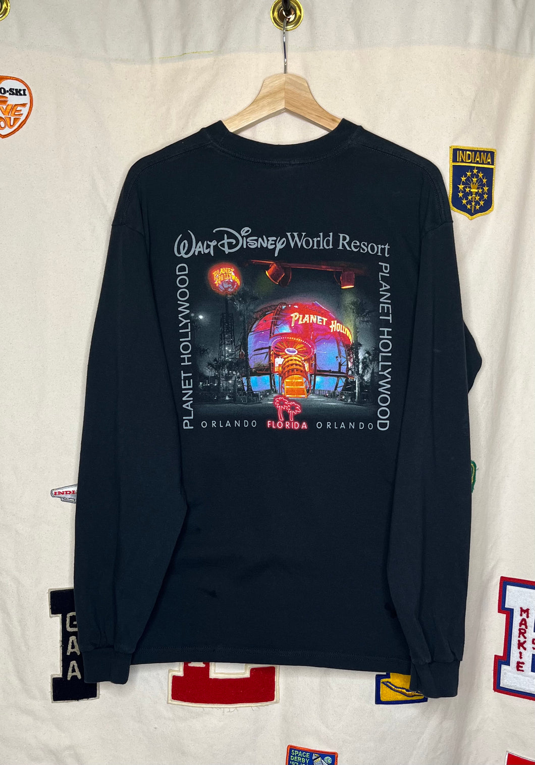 Planet Hollywood Walt Disney World Long-Sleeve T-Shirt: XL