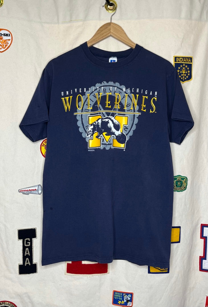 University of Michigan Wolverines T-Shirt: L