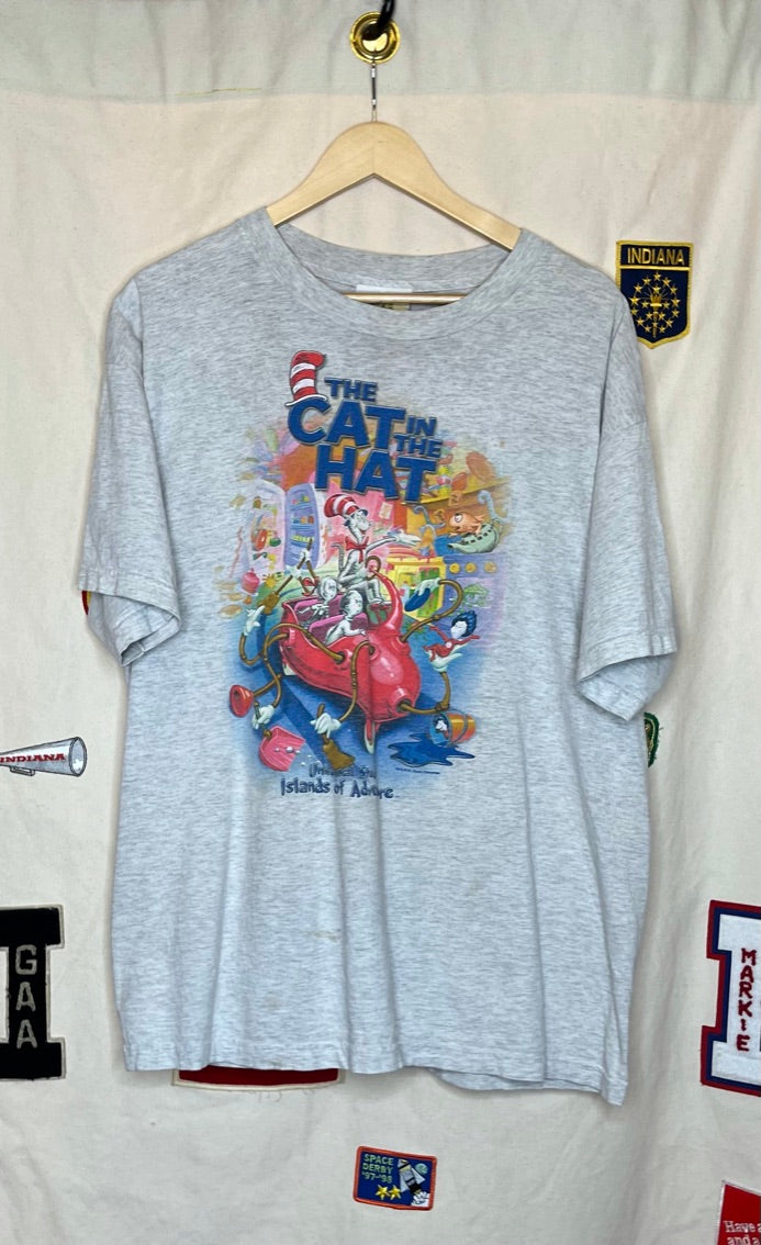 The Cat and the Hat Universal Studios T-Shirt: XL