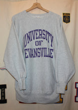 Load image into Gallery viewer, University of Evansville Champion Reverse Weave Crewneck: XL
