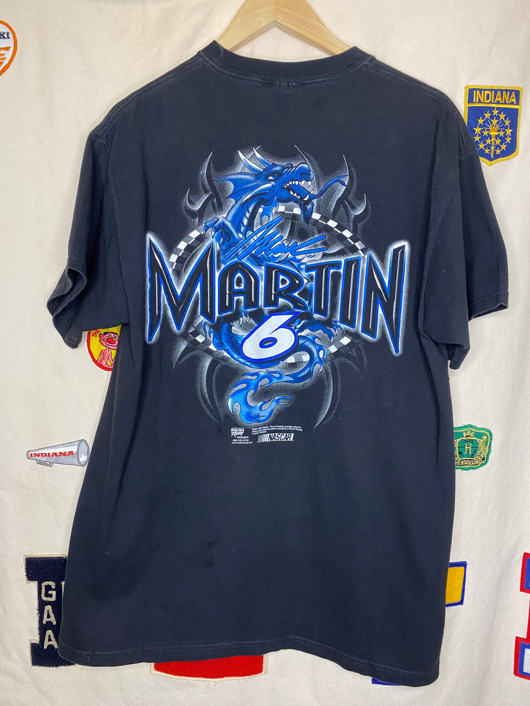 Mark Martin Dragon Nascar T-Shirt: L