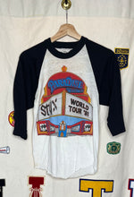 Load image into Gallery viewer, 1981 Styx World Tour Raglan T-Shirt: S
