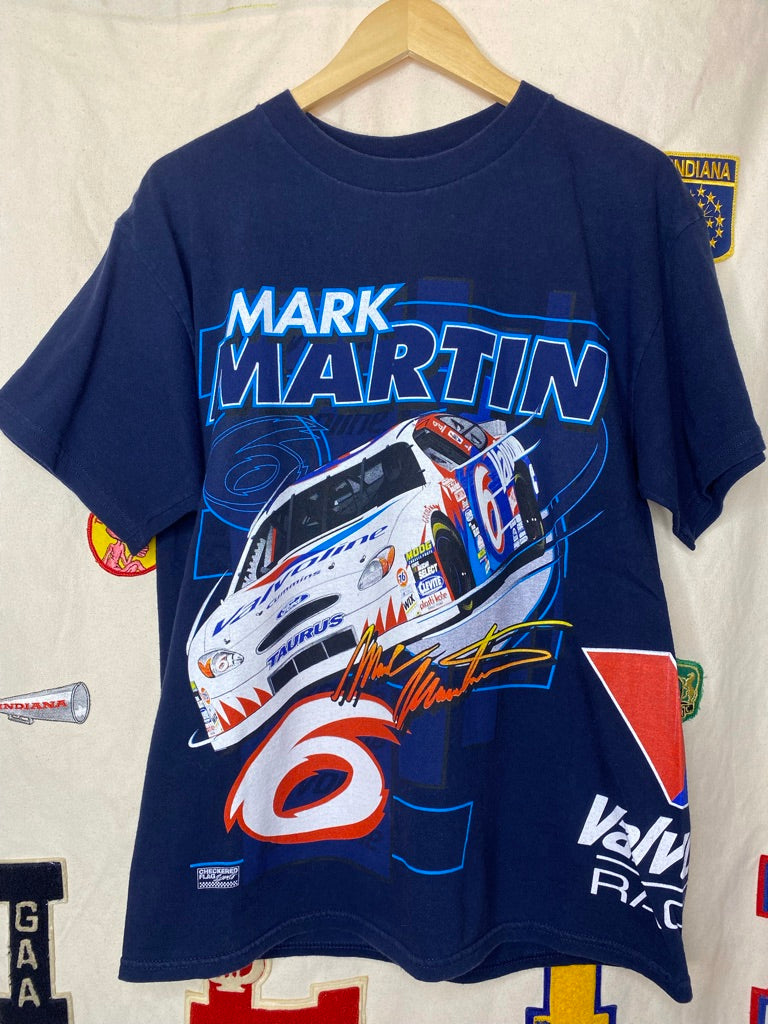 Vintage Mark Martin NASCAR All Over Print: Large