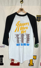 Load image into Gallery viewer, Bon Jovi Slippery When Wet Tour Raglan T-Shirt: L
