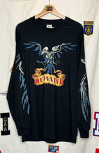 Load image into Gallery viewer, 2006 Mudvayne Skeleton Raven Long-Sleeve T-Shirt: L
