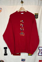 Load image into Gallery viewer, Vintage Disney Mickey Mouse Embroidered Crewneck: XL
