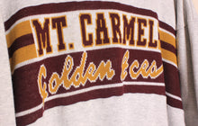 Load image into Gallery viewer, Vintage Mt. Carmel Golden Aces Illinois High School Grey Crewneck Sweatshirt: XL
