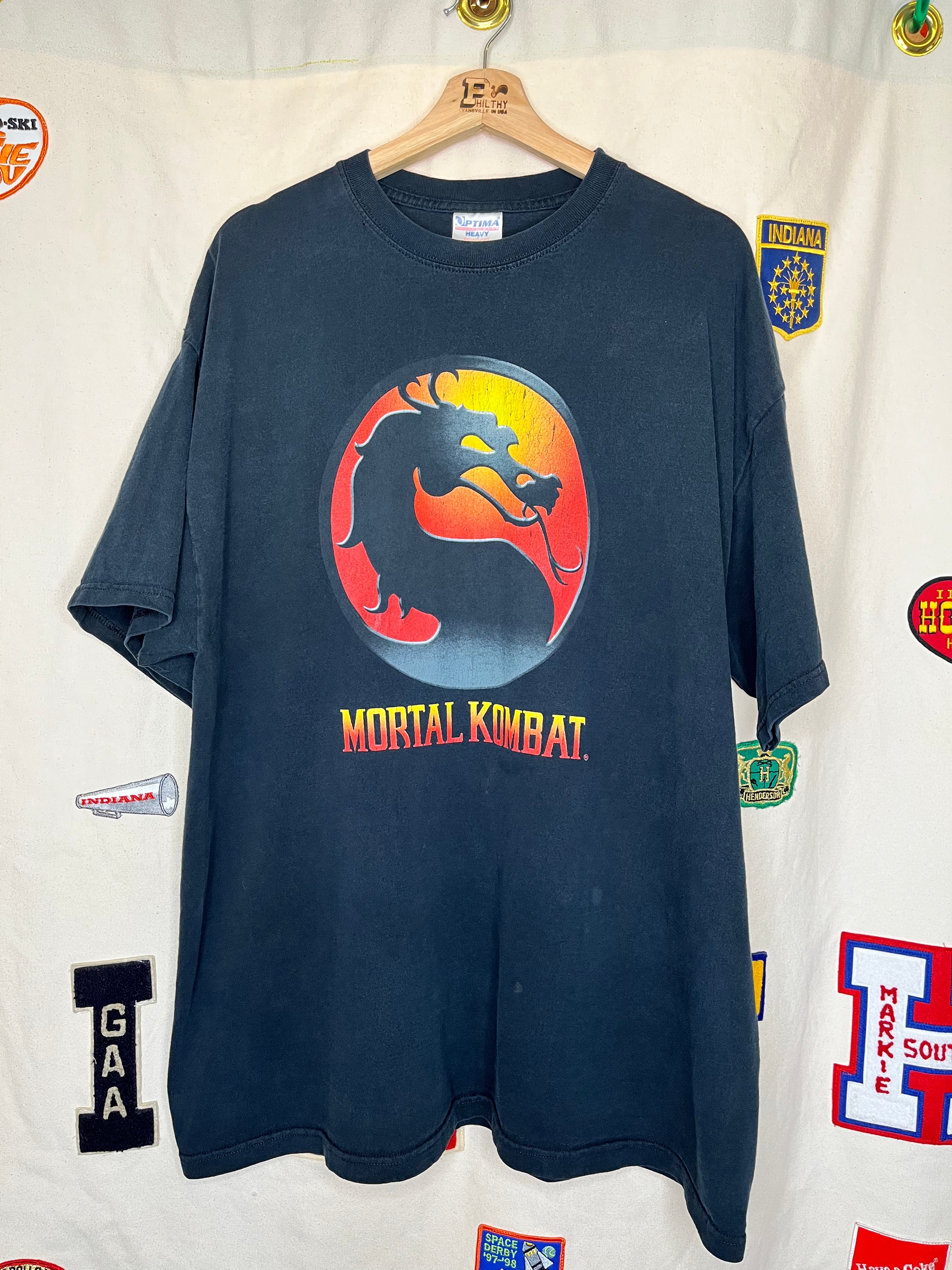 Vintage mortal deals kombat t shirt