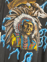 Load image into Gallery viewer, Vintage American Thunder Native American Indiana Lightning T-Shirt: XL
