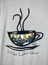 Load image into Gallery viewer, Vintage Frasier TV Show Coffee Cafe Nervosa Tan T-Shirt: XL
