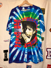 Load image into Gallery viewer, Vintage Bob Dylan Tie-Dye 2002 Concert Tour T-Shirt: XL
