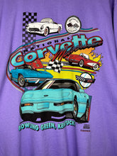 Load image into Gallery viewer, Vintage Corvette Museum Grand Opening 1994 Purple T-Shirt NWT: XL
