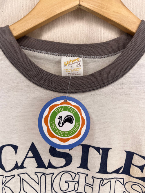 Vintage 1982 Castle Knights State Football T-Shirt: M