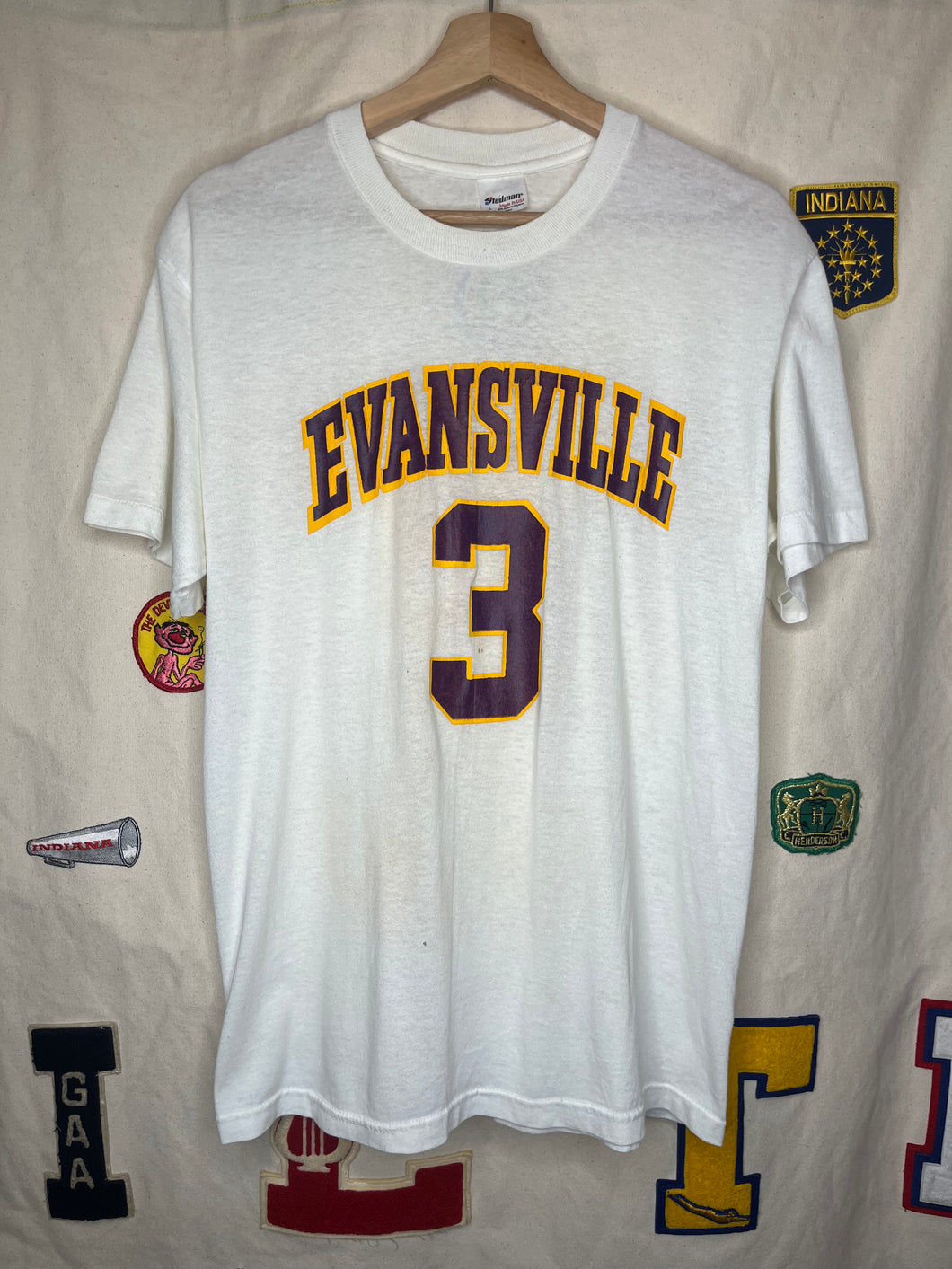 Vintage Evansville Athletic T-Shirt:L
