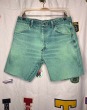 Load image into Gallery viewer, Vintage Philthy Patchwork Jorts: 34&quot;
