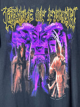 Load image into Gallery viewer, Vintage Cradle of Filth Tortured Soul Asylum Rock Band 2011 Black T-Shirt: XL
