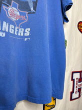 Load image into Gallery viewer, Vintage Texas Rangers MLB Nolan Ryan Salem Blue T-Shirt 1990: XL
