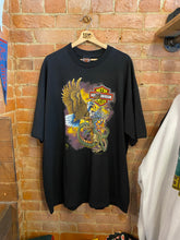 Load image into Gallery viewer, Harley Davidson 1988 Green River Wyoming Dragon T-shirt: XXXL
