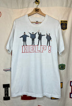 Load image into Gallery viewer, Vintage The Beatles Help! I Need Somebody 1990 White T-Shirt: XL
