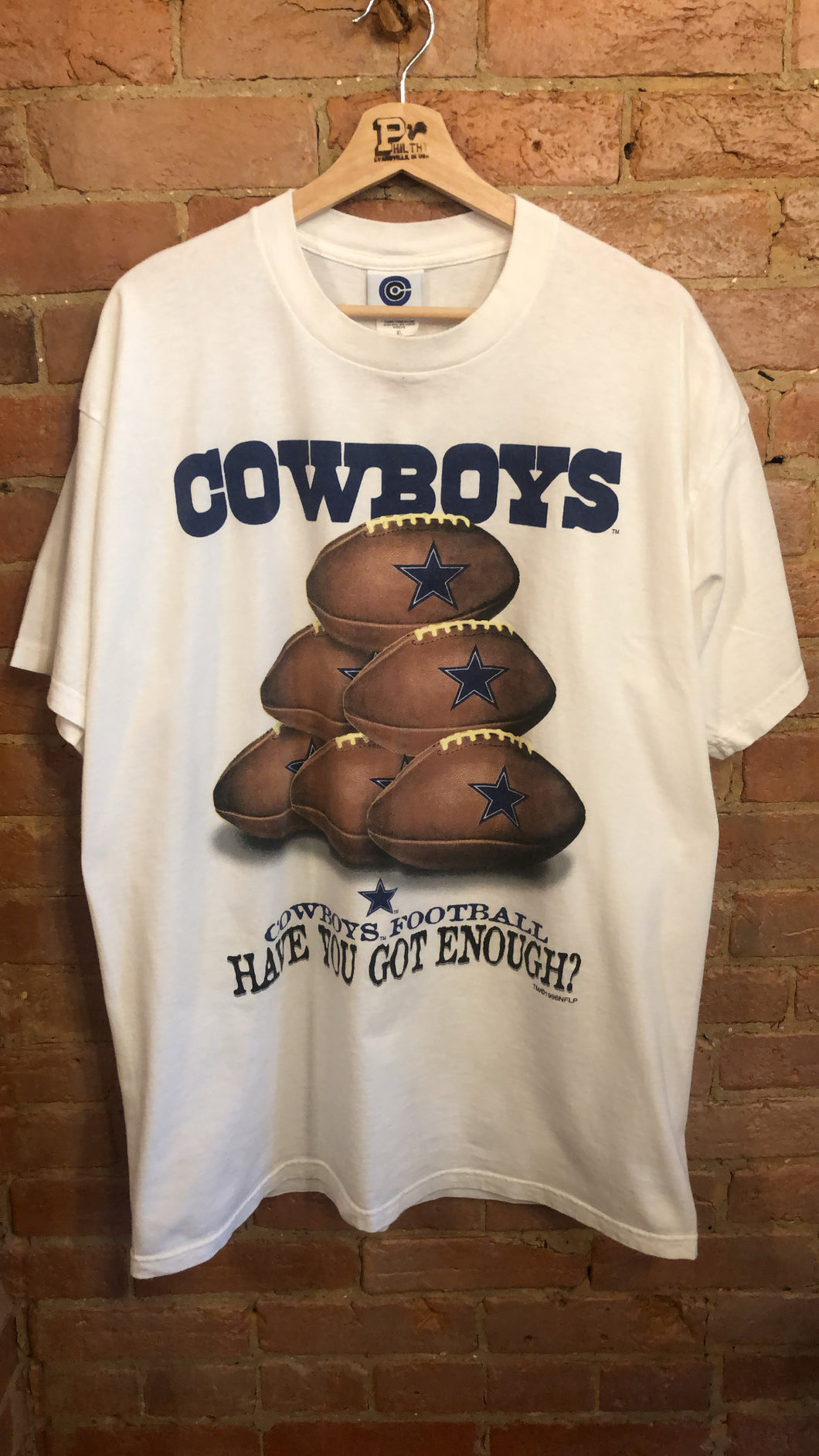 Dallas Cowboys Football T-Shirt: XL