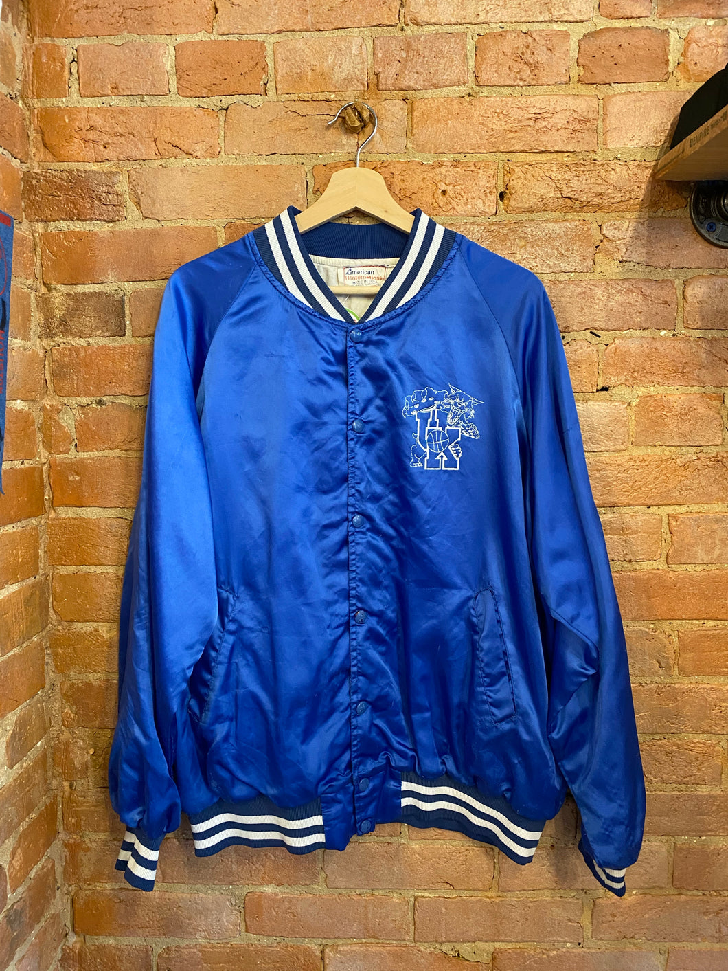 Vintage University of Kentucky Satin Jacket: L/XL