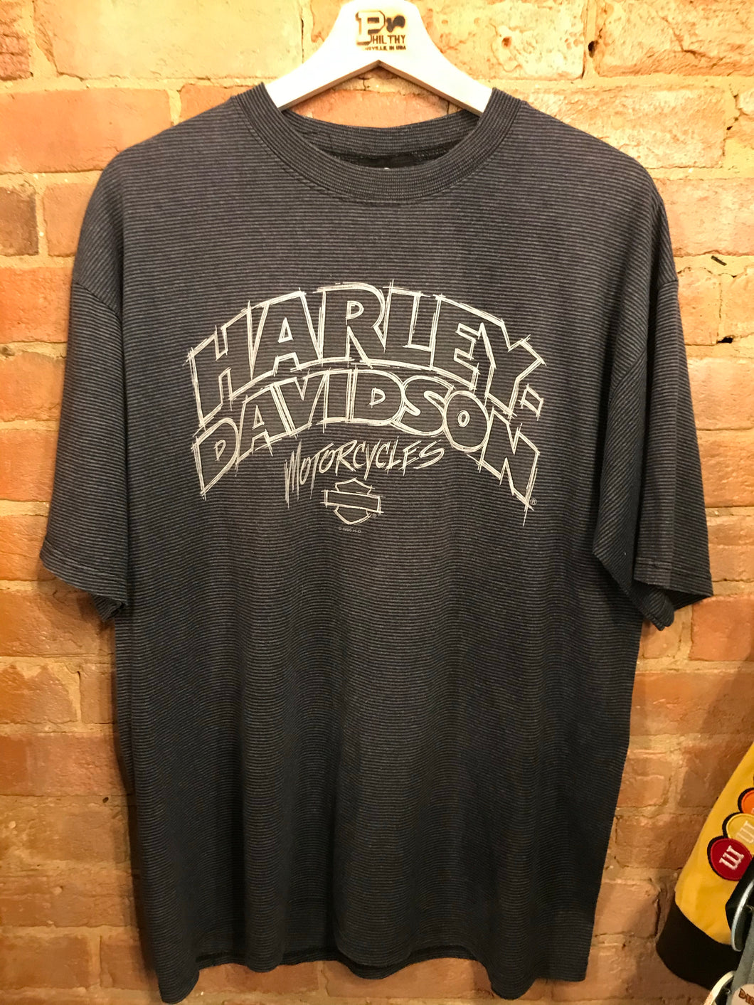 1996 Evansville Harley Davidson T-Shirt: L/XL