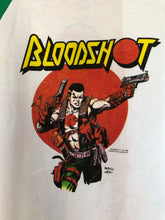 Load image into Gallery viewer, Vintage Bloodshot Video Game Raglan T-shirt: M
