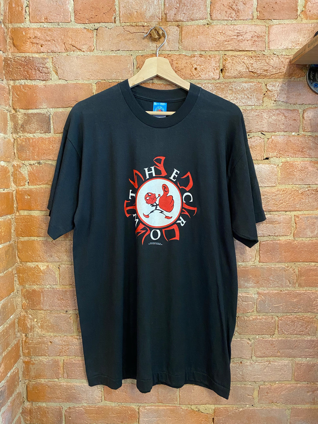 Vintage 1996 The Crow Movie Promo Black T-Shirt: Large