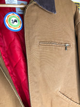 Load image into Gallery viewer, Vintage Carhartt Tan Detroit Canvas Zip Up Insulated Jacket: XL
