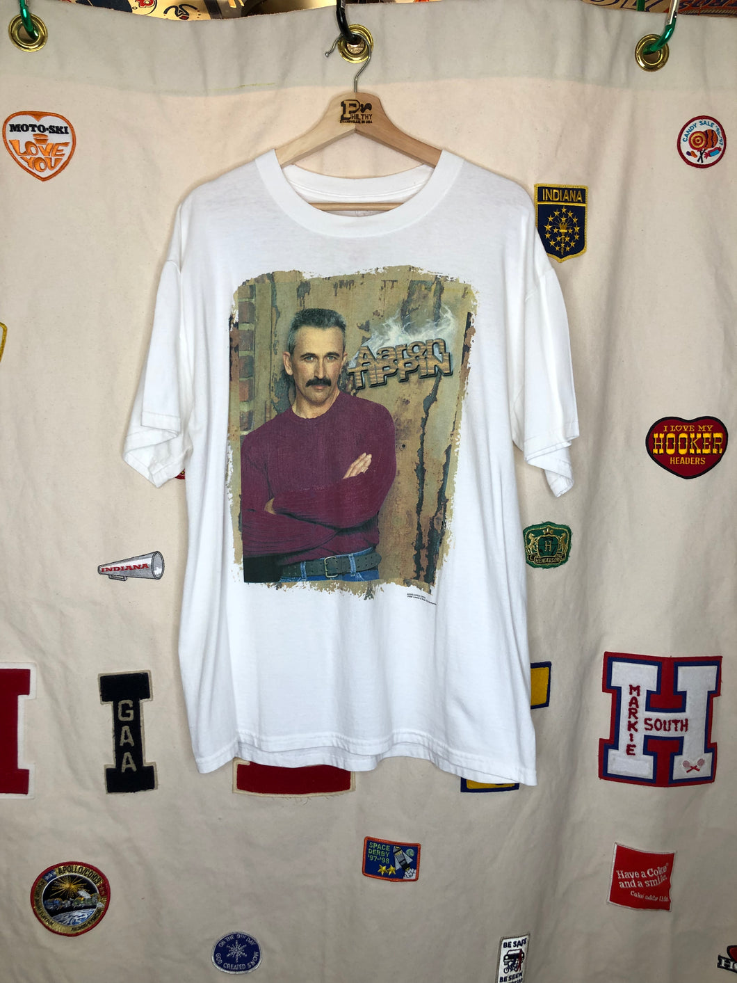 Vintage Aaron Tippin Country Music Concert 2003 Tour T-Shirt: XL