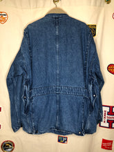 Load image into Gallery viewer, Vintage Polo Ralph Lauren Denim Chore Hunting Jacket: Large
