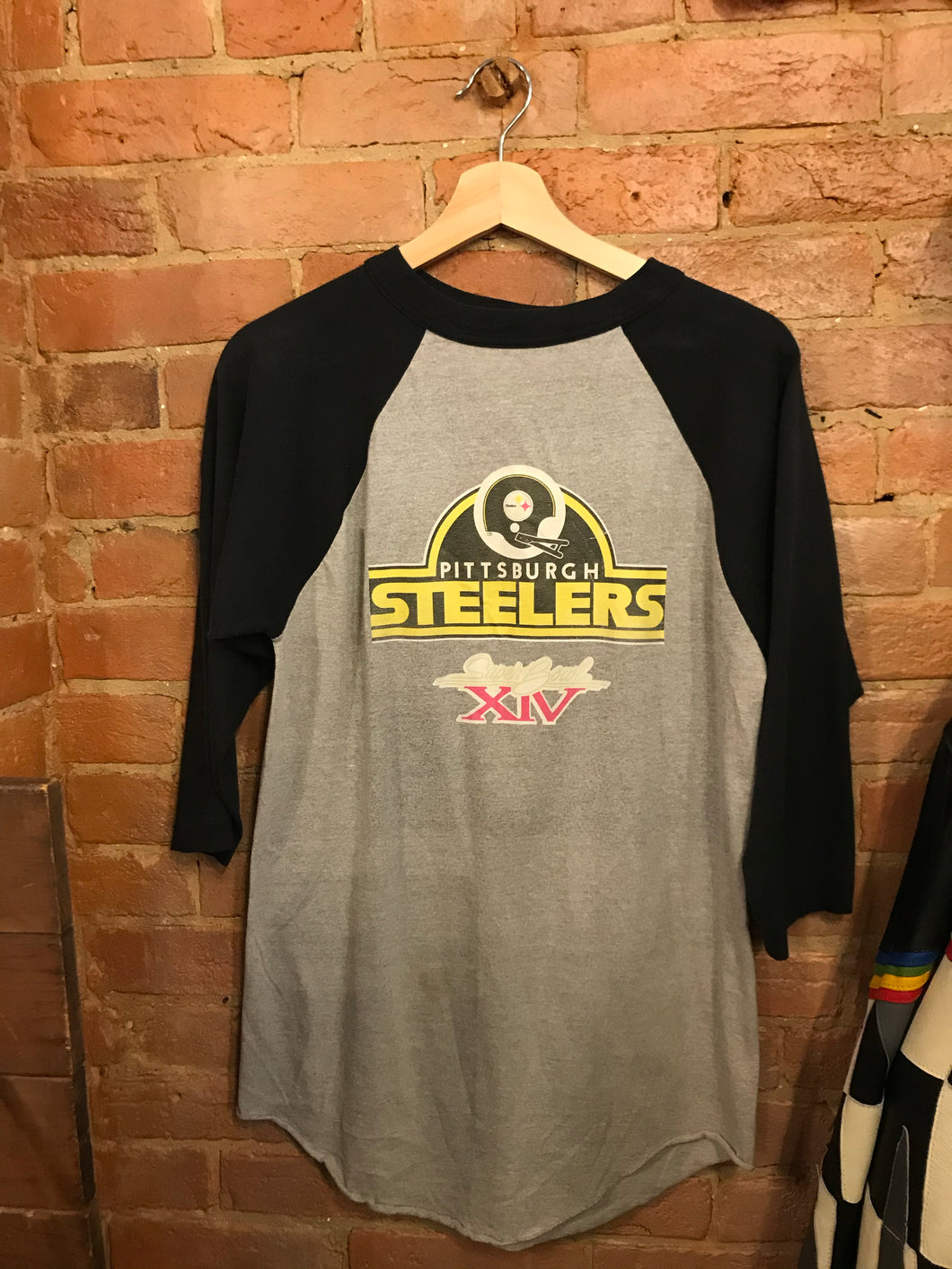 Pittsburgh Steelers Super Bowl XIV T-shirt: L