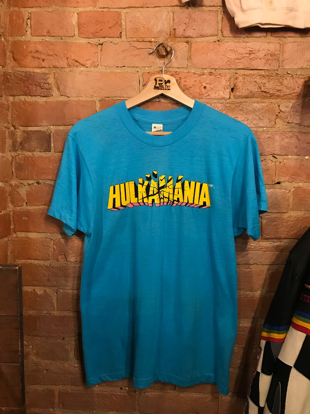 Single Stitch Hulkamania T-Shirt: M