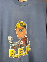 Load image into Gallery viewer, Vintage R.E.M. BBQ Boy Blue Band T-Shirt: XL
