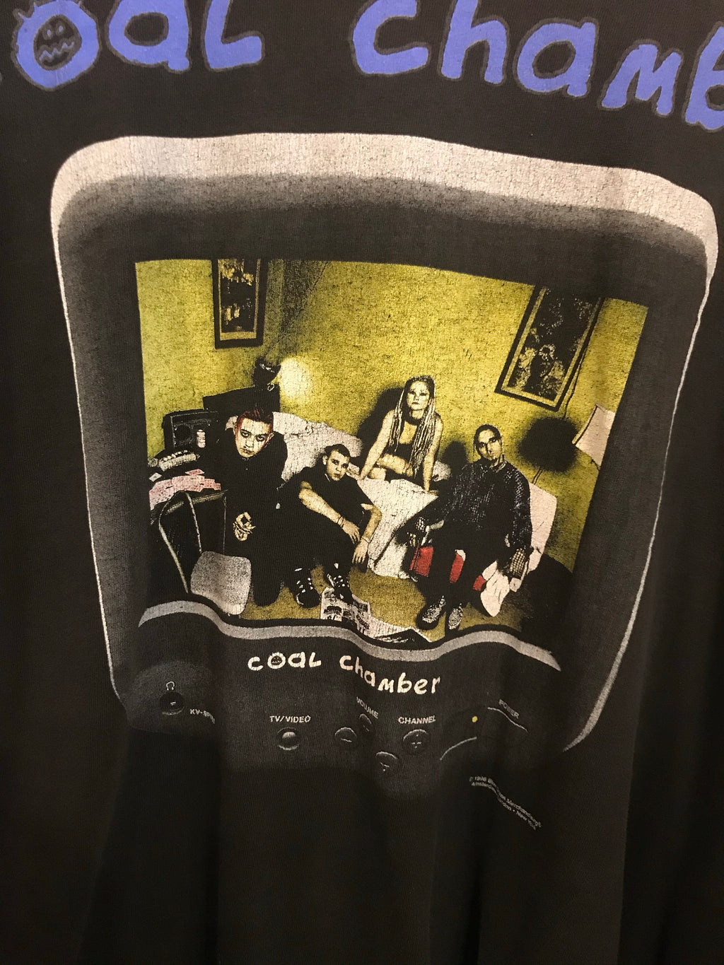 Vintage 1998 Coal Chamber Band TV BlackT-shirt: XL
