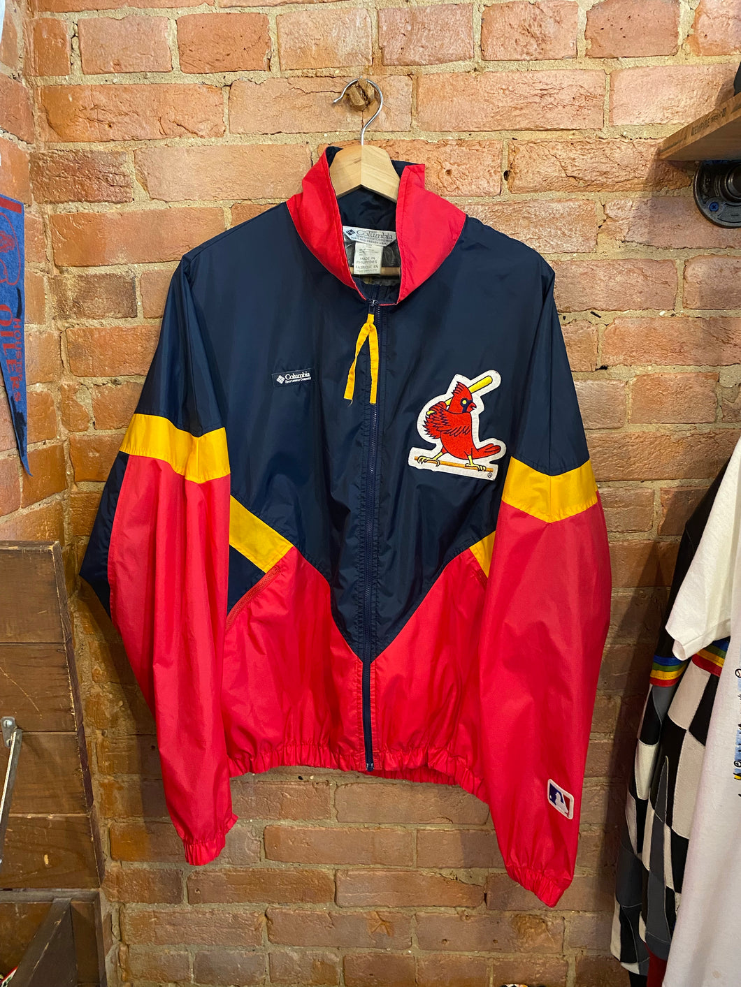 St. Louis Cardinals Columbia Windbreaker: Medium