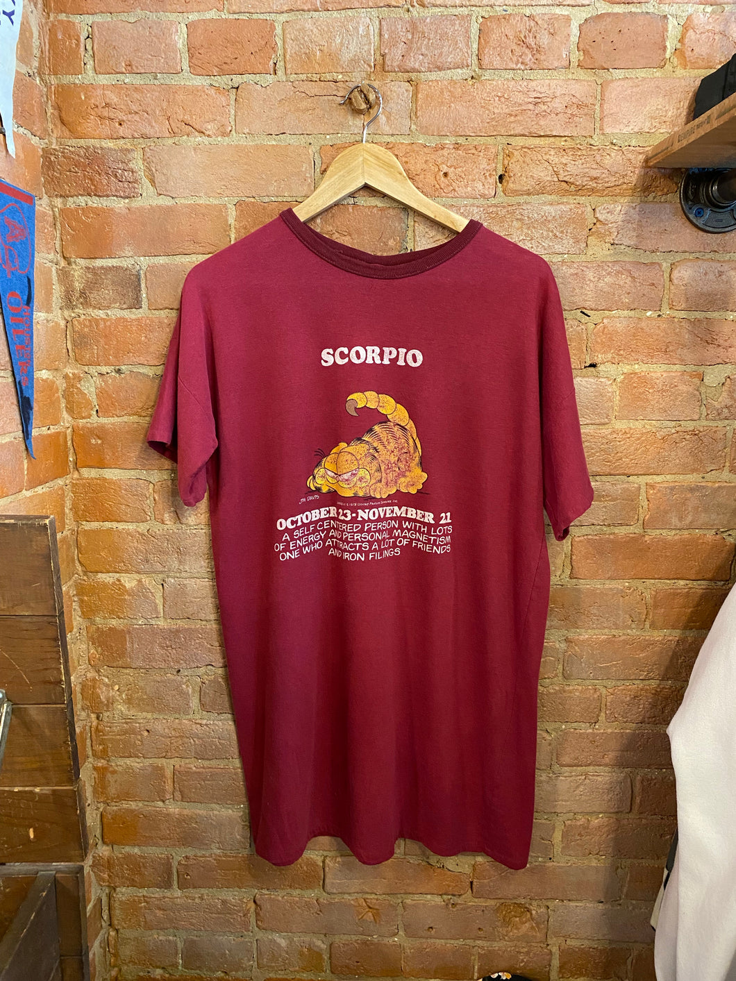 Garfield 1970s Scorpio T-shirt