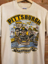 Load image into Gallery viewer, Vintage 80’s Pittsburgh Pirates Caricature Puff Print T-Shirt: M
