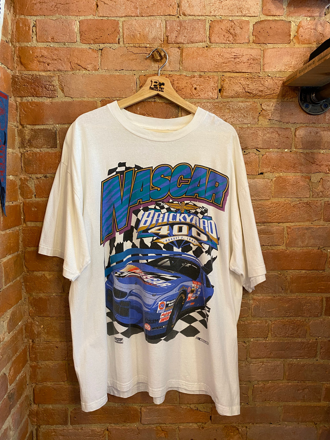 1997 Brickyard 400 Nascar T-Shirt: XXL