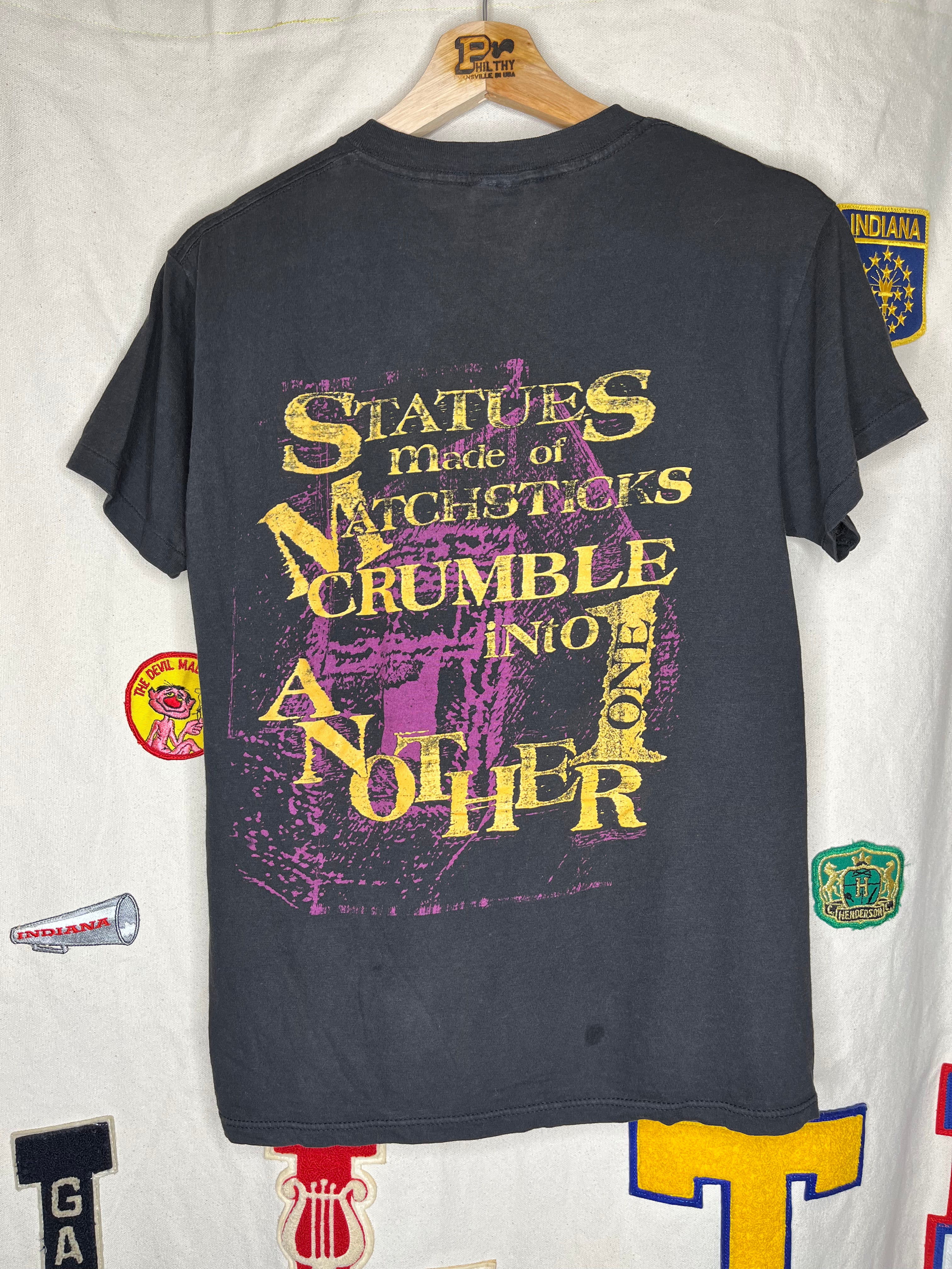 Vintage Bob Dylan 1988 Matchsticks Tour T-Shirt: Medium