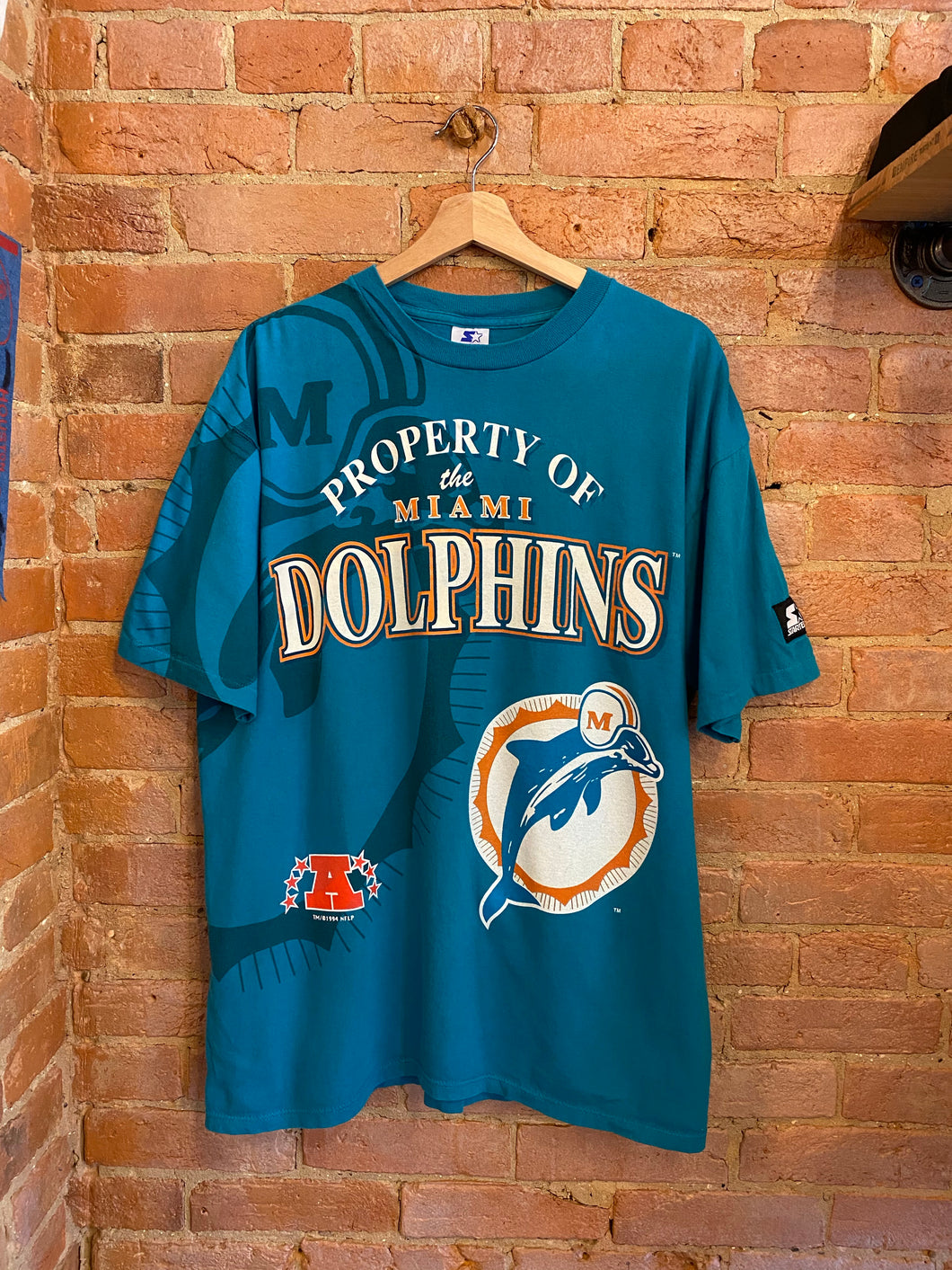 Vintage Miami Dolphins T-Shirt: L